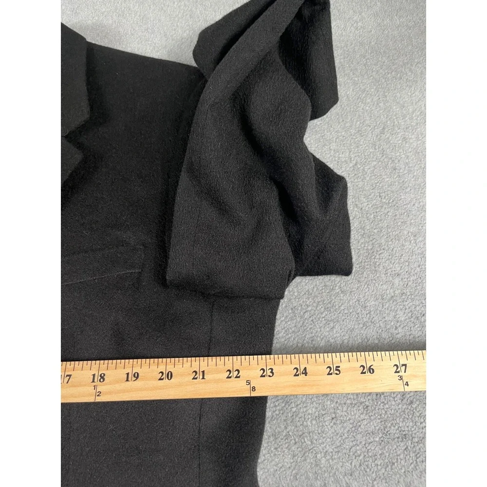 Jos A Bank Mens 46L Sport Coat Black 100% Camelhair 2 Button Blazer Jacket